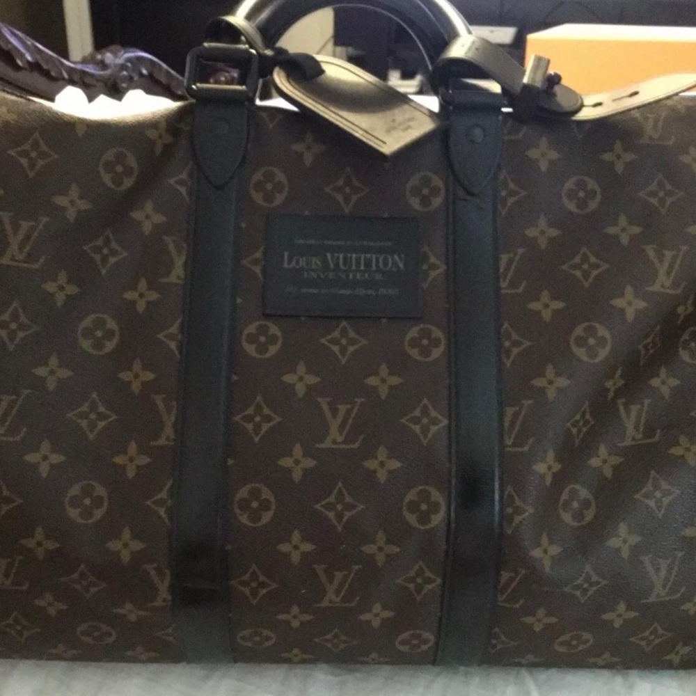 Louis Vuitton Keepall 55 Monogram Waterproof